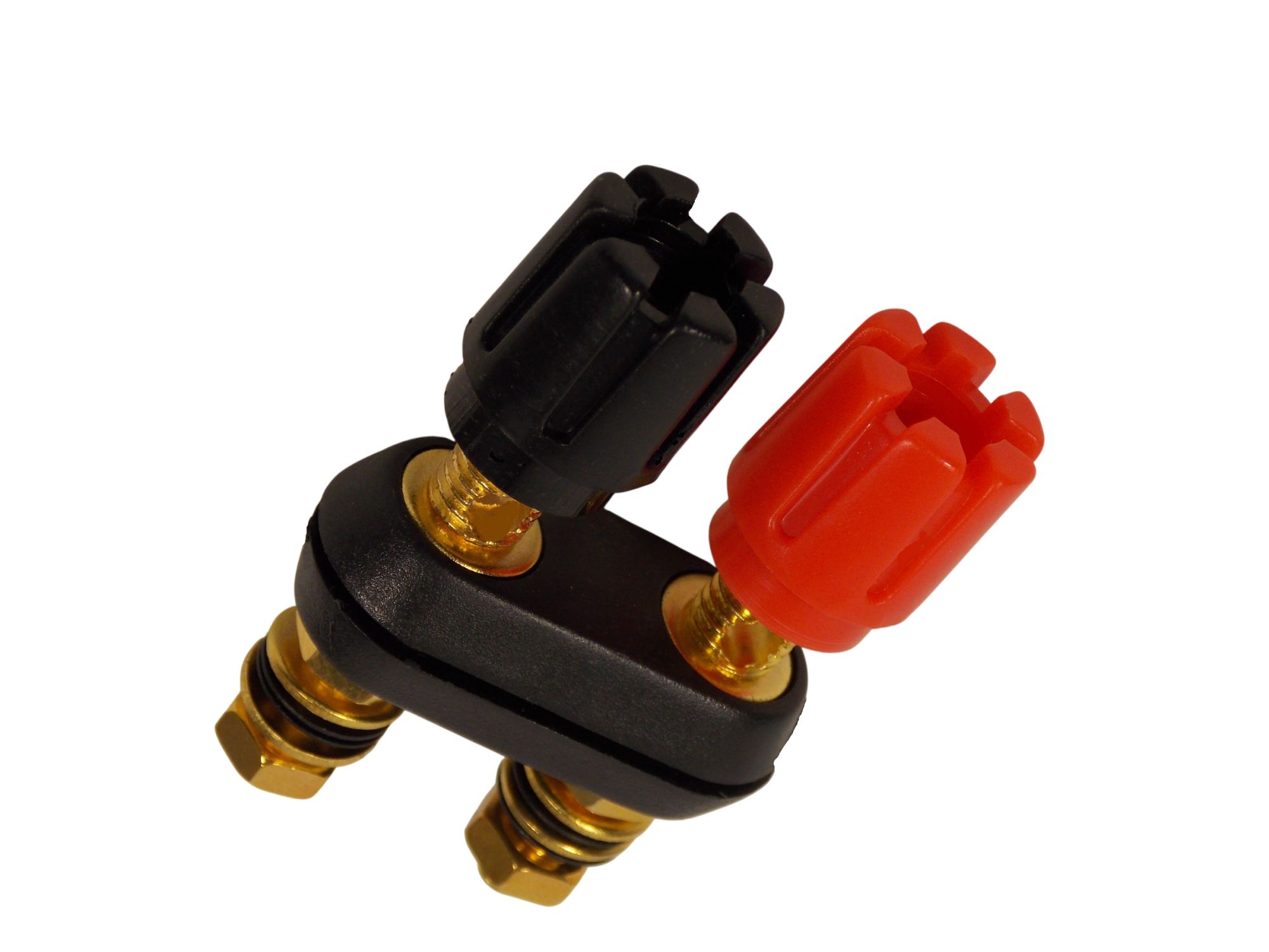 Гнездо "BANAN" сдвоенное /  монтажное на панель 