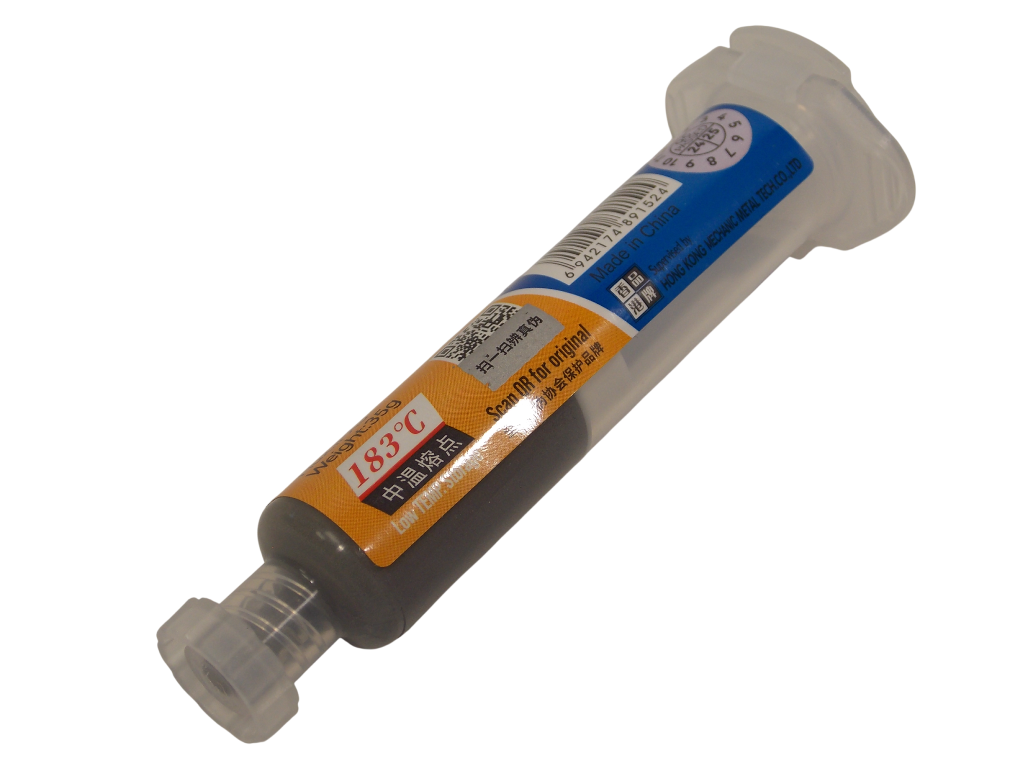 Паяльная паста  Mechanic  XGZ40 /  183°C / 35 грамм