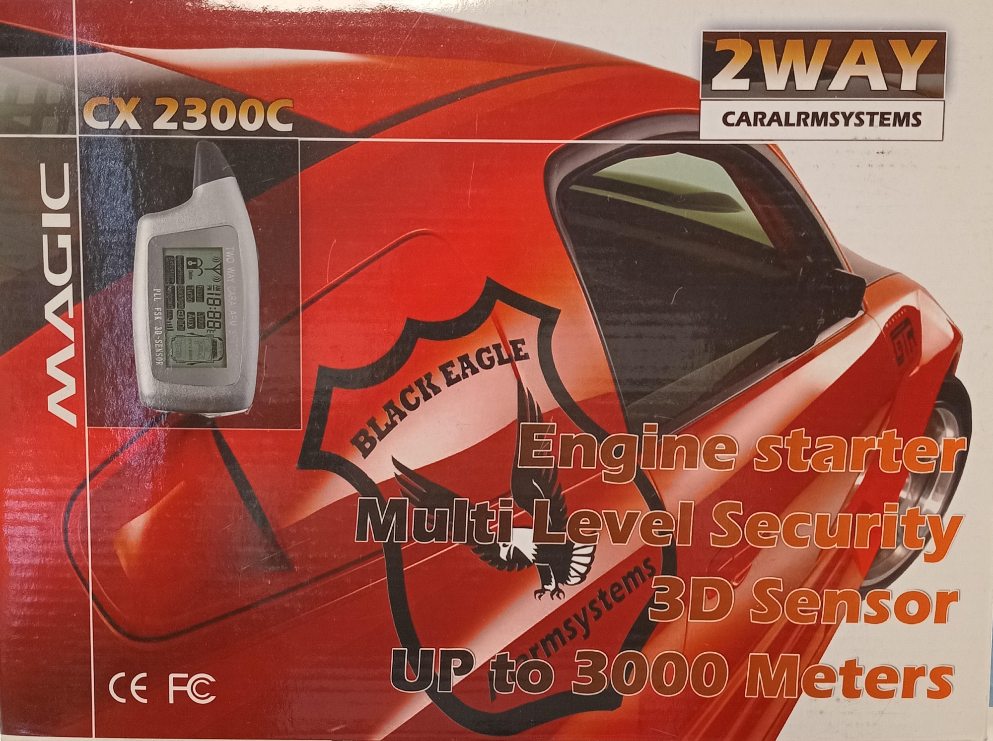 Сигнализация АВТО  CX-2300CR1+1 W/O S