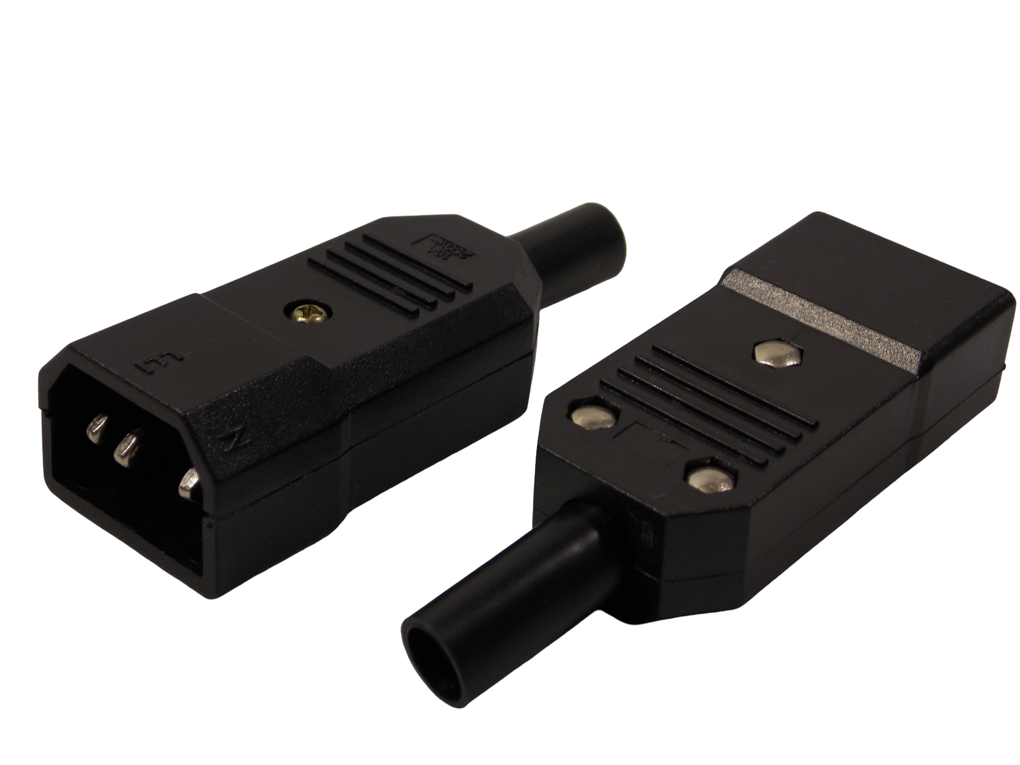 Штекер компьютерный сетевой  IEC 320 C14 на кабель