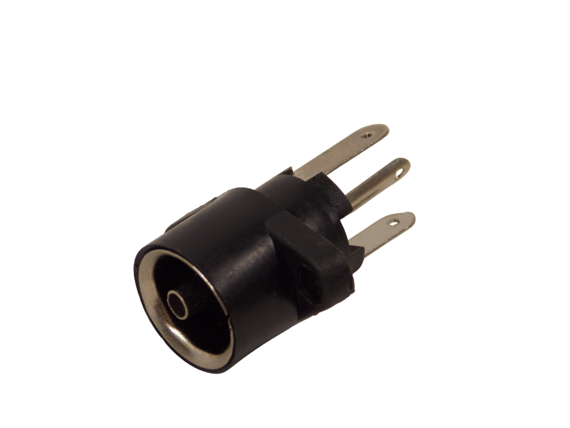 Гнездо телевизионное антенное  на панель / пластик